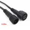 2-Pin IP67 Waterproof RGB Connector – Male/Female for LED Strips