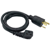 Heavy Duty Locking Power Cord L5-30P/C19 14AWG 15A 250V 6FT