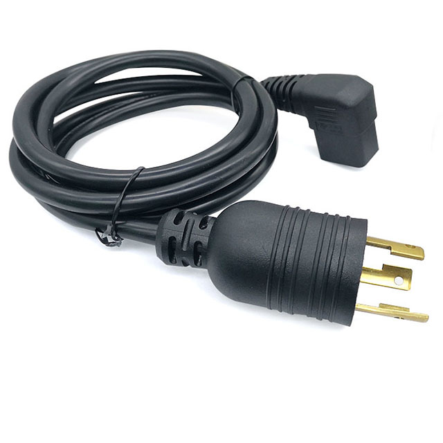 Heavy Duty Locking Power Cord L5-30P/C19 14AWG 15A 250V 6FT