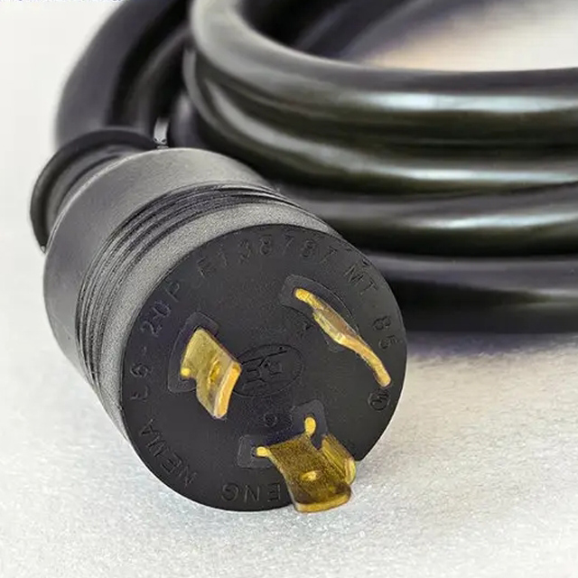 Heavy Duty Locking Power Cord L6-20P 20A 250V Power cord