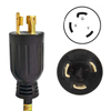 L6-30P Locking power cord SJTW 10/3 30A 250V