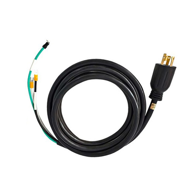 L6-30P Locking power cord SJTW 10/3 30A 250V
