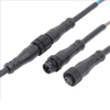 IP67 Rated M12 2-Pin Male/Female Circular Connector with Cable – Waterproof & Durable