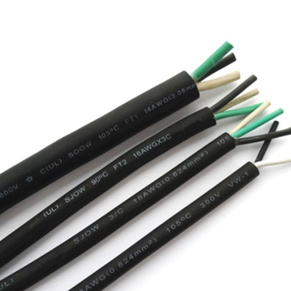 SJ, SJO, SJOW, SJOO, SJOOW, Rubber Insulated Jacketed Sheathed Flexible Power Cords
