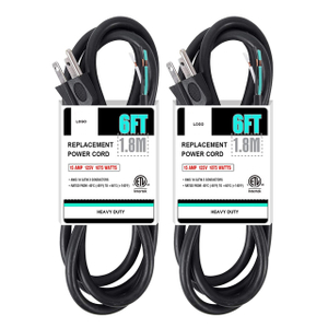 NEMA5-15P SJTW 14 Gauge 3 Prong Heavy Duty Replacement Power Supply Cord Cable
