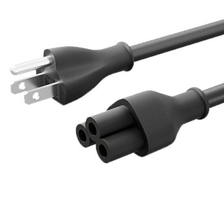 High-Quality Matte PVC 18AWG C5 Universal AC Power Cord