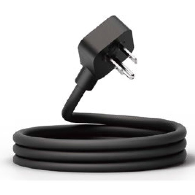 Durable Matte PVC Power Cord with NEMA 5-15P Plug for Computers & Business