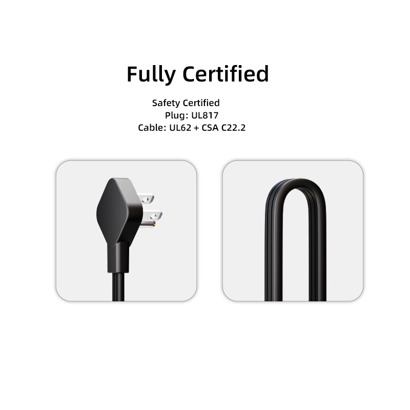 Durable Matte PVC Power Cord with NEMA 5-15P Plug for Computers & Business