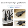 High-Quality Matte PVC 18AWG C5 Universal AC Power Cord