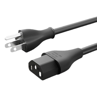 NEMA5-15P To C13 Matte Power Cord for TV Computer Pc Laptop