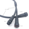 IP68 Waterproof M16 3-Pin Y Splitter Cable Male To Female for Aquarium/Fish Tank Lighting