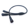 IP68 Waterproof M16 3-Pin Y Splitter Cable Male To Female for Aquarium/Fish Tank Lighting