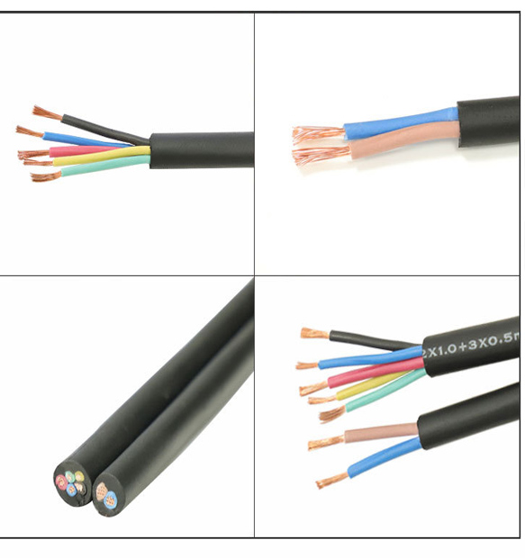 Resistance Oil And Water H05RN-F Rubber Cable